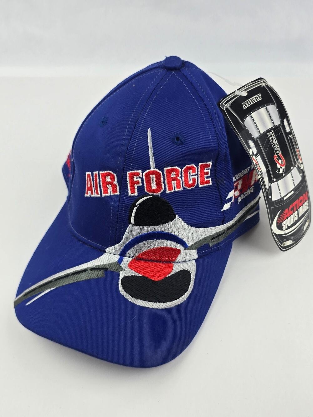 New Nascar Air Force All Over print blue snapback Hat Dale Jarrett #88